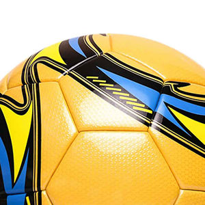 2025 nuevo diseño máquina deportiva de tamaño oficial pelota de pie cosida Venta caliente tamaño 5 PU pelota de fútbol personalizada para deportes - Product Image 3