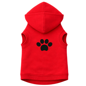 Sudadera con Capucha para Perro Roja con Estampado Gráfico Atrevido, Sudadera Cómoda para Mascotas, Sudadera con Capucha de Forro Polar Cálida y Acogedora - Product Image 5