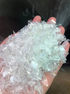 High Quality 100% Clear <b>Recycled</b> <b>Plastic</b> Scraps/Cold and Hot Washed PET Bottle Flakes - Product Image 3
