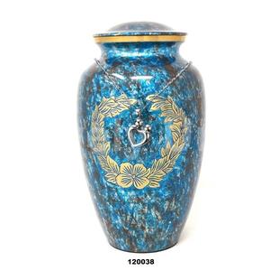 โกศสำหรับผู้ใหญ่ของชำร่วยทำจากทองเหลืองสีบรอนซ์และสีดำพร้อมถุงกำมะหยี่ฟรี - Product Image 2