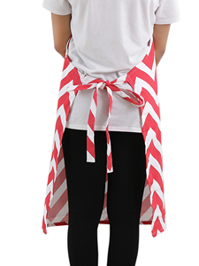 Stylish Sleeveless Printed Apron Durable Recycled Cotton Kitchen Cleaning <b>Accessory</b> for Hotel Kitchen Outdoor Use - Product Image 2