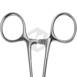 Juego de pinzas de pesca de acero inoxidable de 5 pulgadas, 2 piezas, hemostatos curvos y rectos, herramientas de precisión duraderas, pesca, uso de Hobby médico - Product Image 5