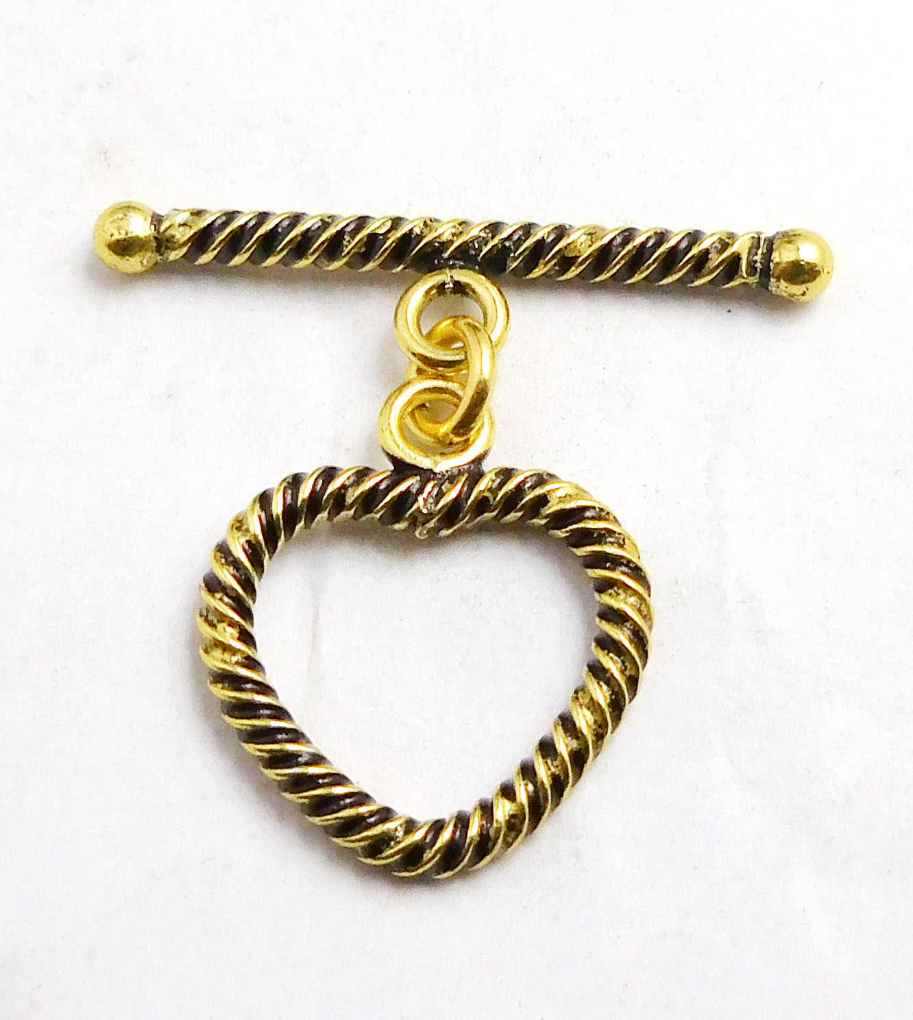 Oxidized Gold Plated