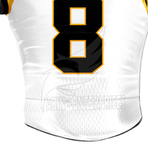 Maillot de football américain robuste sur mesure respirant à manches courtes du fabricant pakistanais - Product Image 5