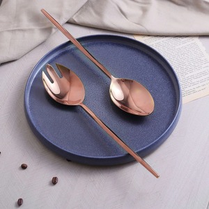 Ensemble de couverts en cuivre moderne et élégant en finition de qualité supérieure Table de table et table à manger parfaite pour la cuisine de mariage - Product Image 2