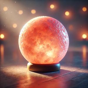 Lampe de sphère de sel rose de l'Himalaya élégante artisanale Décoration de maison élégante avec ambiance apaisante Artisanat naturel dans la conception de bol - Product Image 1
