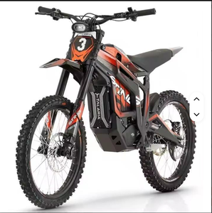 Moto tout-terrain électrique MX4 60V 8000W avec batterie lithium 36V 45Ah, fourche en titane, vitesses simples, frein à disque en acier, énergie solaire - Product Image 1