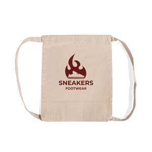 Customized Heavy <b>Canvas</b> Drawstring <b>Backpack</b> Large Capacity Promotional String Bag-BPK57 - Product Image 2
