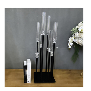Luxury and Modern New Trending 6 8 10 Arms Light Wedding Table Decor Candelabra - Product Image 4
