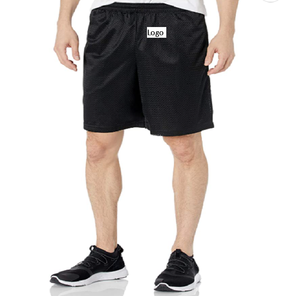 Chaîne de basket-ball en maille pour hommes, coupe ample à fermeture avec cordon de serrage, Machine laver bon marché, offre spéciale, stock du Bangladesh - Product Image 1