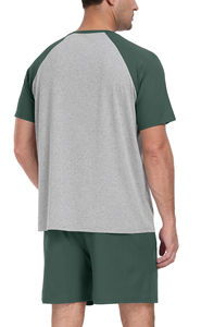 Respirant hommes ensembles courts 2 pièces tenues mode été chemise décontractée et short ensemble décontracté Street Wear hommes ensemble 2026 - Product Image 3