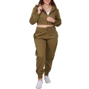 Conception OEM Custom Made Active Wear Vente en gros vierge de haute qualité Le moins cher Survêtement de sport décontracté avec votre logo - Product Image 6