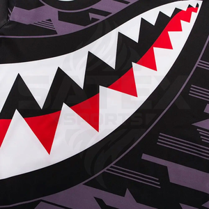 Rashguard MMA BJJ anti-UV UPF50+ à séchage rapide, respirant, extensible, manches longues, unisexe, vêtements de combat pour arts martiaux - Product Image 3