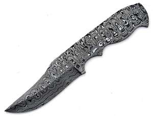 Cuchillo de Bolsillo de Acero de Damasco para Caza y Desollado, Precio de Fábrica, OEM, con Funda de Cuero, Color Personalizado, Grado Industrial - Product Image 4