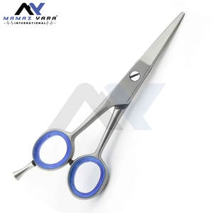 Ciseaux professionnels pour la coiffure et la moustache pour les barbiers et les salons Ciseaux de précision pour la coupe de cheveux avec repose-doigts réglable - Product Image 5