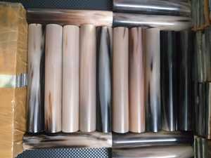 Custom Made Buffalo Horn Rolls in Size 4 Inches and Longer Ideal for Use As <b>Door</b> <b>Handles</b> by Interior Designers - Product Image 6