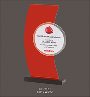 Trophées de sport tendance, design de luxe, logo de marque personnalisé, gravure au laser, tailles personnalisées, cristal de haute qualité