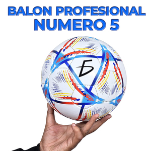 Alta Calidad # Balón de Fútbol Número 5 para Partidos Intensos, Logotipo Personalizable, Hecho de PVC, PU y TPU para Deportes de Equipo - Product Image 2