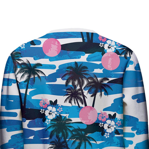 Sweatshirts avec logo imprimé design personnalisé pour hommes vente de gros sweatshirts pour hommes pullover sweatshirts hawaïens surdimensionnés unis - Product Image 4