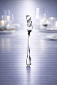 Mr. Spoon Série Flores, Fourchette de Table, 200mm, Acier Inoxydable 18/0, Manche Monobloc, Argenté, Compatible Lave-Vaisselle, Hôtellerie Restauration - Product Image 3