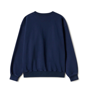 Vente en gros de sweatshirts personnalisés pour hommes Basics ras du cou en coton Streetwear à épaules tombantes unisexe surdimensionné col ras du cou expédition DDP - Product Image 1