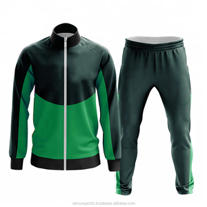 2025 Unisex Custom Logo Wholesale High Quality Polyester/Cotton <b>Winter</b> Solid Vintage Printed Two-Piece Tracksuits Adults' OEM - Product Image 1