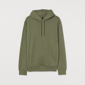 OEM Customizable Men's Casual Oversize Terry Cotton Hoodies Sustainable Hemp Cotton Embroidered with Digital Printing for Winter - Product Image 1