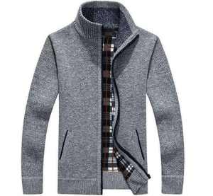 Veste zippée à capuche pour homme |   Manteau en tricot décontracté pour l'hiver, idéal pour le quotidien, le streetwear et les activités de plein air - Product Image 5