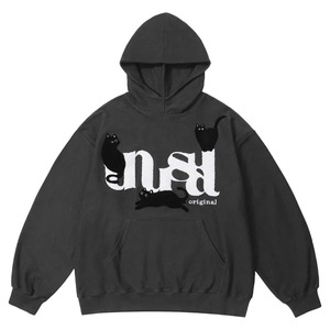 Algodón de peso pesado en blanco amplio hombres logotipo personalizado araña Sudadera con capucha 500 Gsm grueso Unisex francés Terry sudaderas con capucha de gran tamaño - Product Image 5