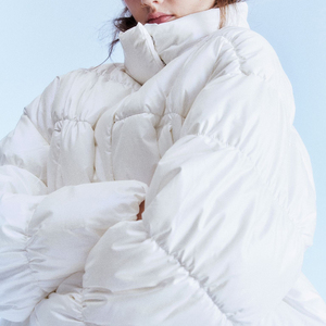 2024 Wholesale Direct Factory Custom Design Warm <b>Winter</b> <b>Quilted</b> Women's Crop Top Puffer Jacket Women Women Cropped Fur Hooded - Product Image 2