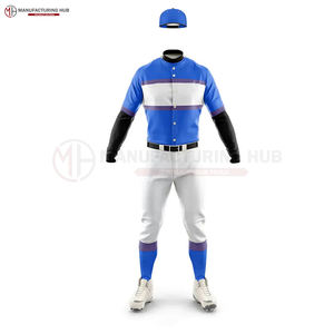Uniforme de baseball de bonne qualité nouveau design ensemble d'uniformes de baseball de qualité supérieure vente en gros et à bas prix uniforme de baseball - Product Image 4