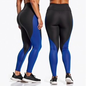 Mallas de compresión de cintura alta gimnasio Fitness correr Jogger Pantalones deportivos Yoga entrenamiento señoras Fitness ropa atlética - Product Image 5