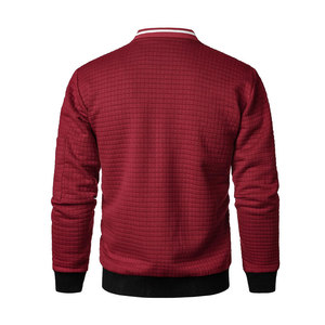 Prix compétitif Blouson bombardier pour hommes bonne qualité Blouson bombardier en soie avec impression et broderie sur patch Veste bombardier design pour hommes - Product Image 4