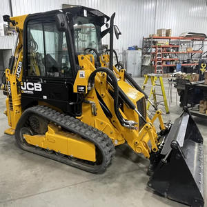 Qualité JCB 1CXT utilisé 55hp tractopelle Yammar moteur KYB cylindre hydraulique 4 tonnes charge nominale chargeur sur chenilles seau accessoire - Product Image 5