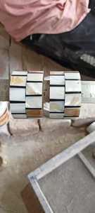 Anneaux de serviette de mariage classiques en nacre sculptée – Durables, écologiques, formes personnalisables, forte demande - Product Image 2