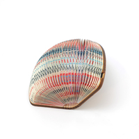 Veilleuse LED RVB pour enfants Veilleuse Oeuf LED simple de Pâques Lampe en papier pliable avec design d'impression multicolore
