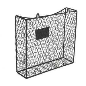 Elevated Mesh Produce Basket for Fresh Fruit and Vegetable <b>Storage</b> on Kitchen Counters and Open <b>Shelving</b> - Product Image 4