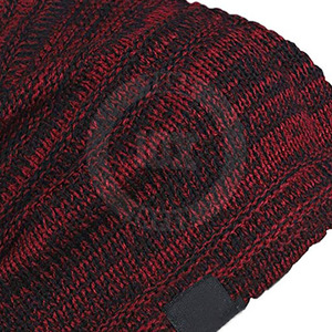 Bonnets sur mesure avec logo personnalisé, bonnets élégants en jacquard de couleur, top tendance - Product Image 4