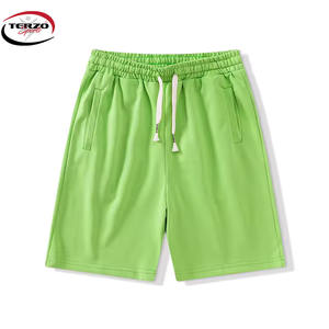 Pantalones cortos deportivos de gimnasio para hombre OEM 100% algodón cómodos French Terry Jogger pantalones cortos de chándal personalizados para hombre estilo de calle de talla grande - Product Image 6