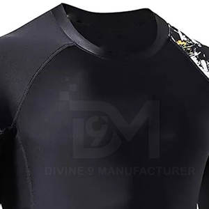 เสื้อรัดกล้ามเนื้อแขนยาวของผู้ชายเสื้อรัดกล้ามเนื้อแห้งเร็วโลโก้ของคุณเอง - Product Image 4