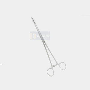 12 Instruments de maintien chirurgical en acier inoxydable dentelé droit Éponge manuelle Rampley Foerster Éponge chirurgicale Rampley - Product Image 1