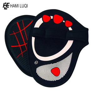 Mejora tus elevadores con empuñaduras de mano de cuero: entrenamiento de fuerza intensivo y equipo de fitness de gimnasio de calidad superior | Durable - Product Image 6