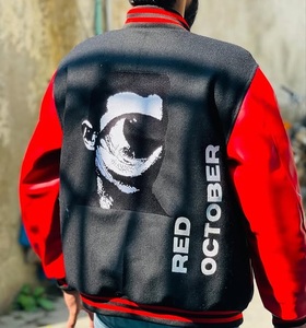 Chaqueta Letterman de calidad superior, chaqueta de béisbol bordada de chenilla personalizada, chaqueta universitaria, venta al por mayor - Product Image 2