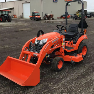 Pour tracteur à roues BX1880 8HP avec tondeuse à gazon, chargeur frontal, moteur, pompe à engrenages et roulement pour fermes - Product Image 1