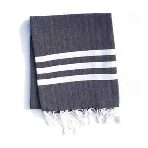 Naturellement respirant doux léger gaufré tissage jeter couverture ferme décoration parfaite toutes saisons durable 100% coton - Product Image 2