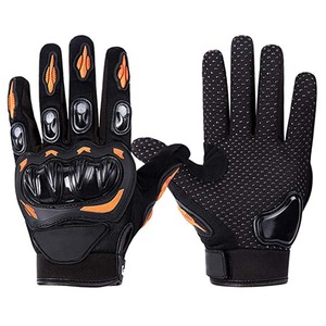 Gants de moto de qualité supérieure en cuir de vache teinté, protection enveloppante, gants de course pour moto - Product Image 4