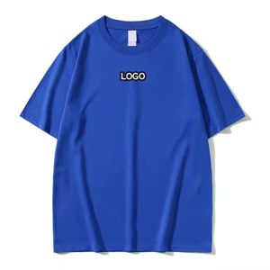 Venta al por mayor de los hombres Camiseta de algodón de verano en blanco liso camiseta de alta calidad de impresión de logotipo personalizado de talla grande camisetas de los hombres - Product Image 2