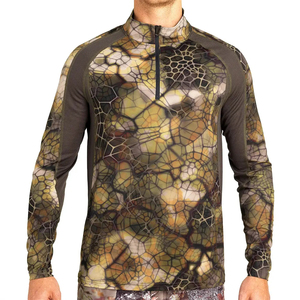 Couche de base en laine mérinos pour hommes chemises douces à manches longues résistance aux odeurs sous-vêtements thermiques pour uniforme tactique Camouflage - Product Image 1