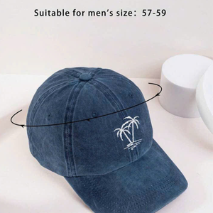 Casquette de baseball OEM 6 panneaux pour adultes maquette réglable en coton polyester imperméable avec logo et sans écusson de fabricant vietnamien - Product Image 2