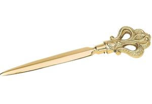 ที่เปิดจดหมายซองจดหมายพร้อมโลหะทองเหลืองงานตกแต่งที่ดีที่สุดที่เปิดจดหมาย - Product Image 5